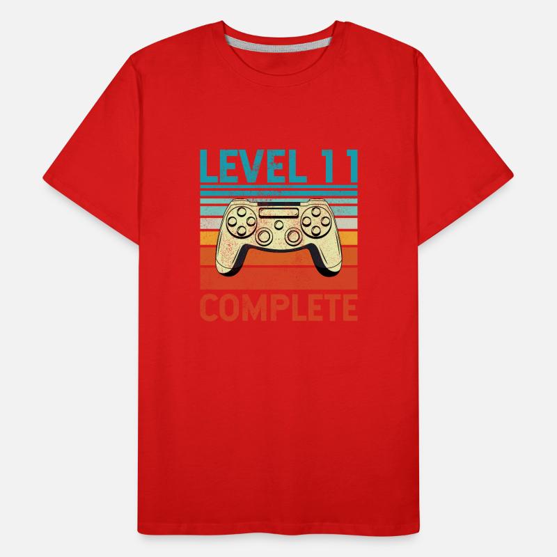 Level 11 Complete Men's Premium Organic T-Shirt