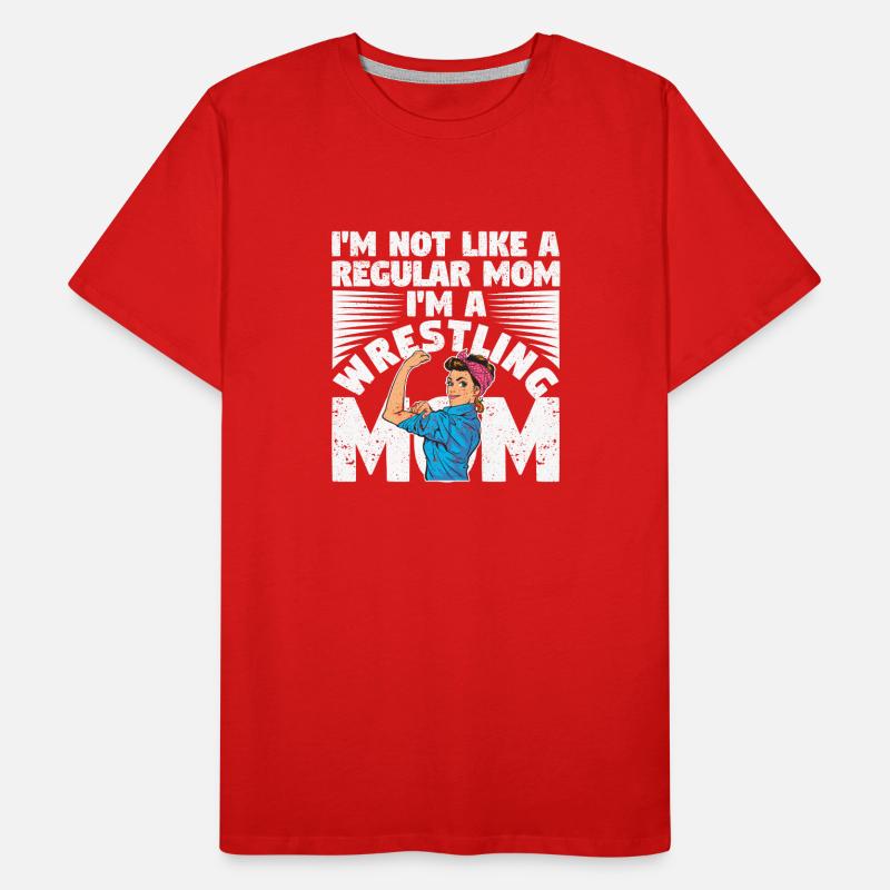 Ringerin Ich bin keine normale Mutter, ich bin ein Männer Premium Bio T-Shirt