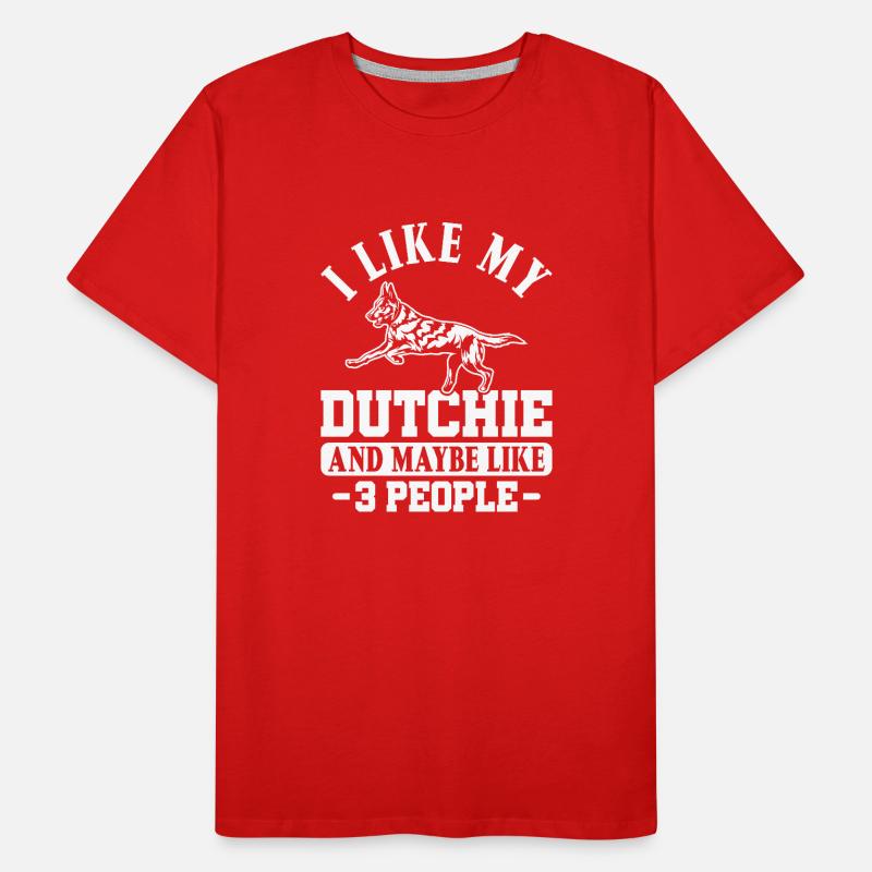 Holländischer Schäferhund Dutch Shepherd Men's Premium Organic T-Shirt