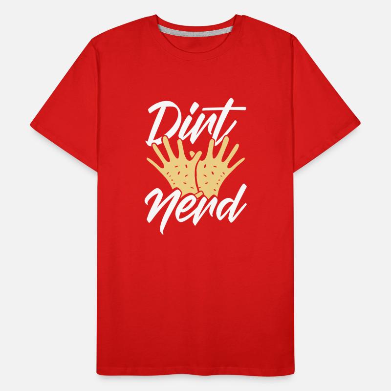 Dirty nerd workers Men's Premium Organic T-Shirt