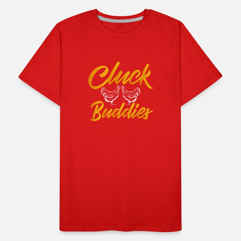 Hühnerfreunde Männer Premium Bio T-Shirt