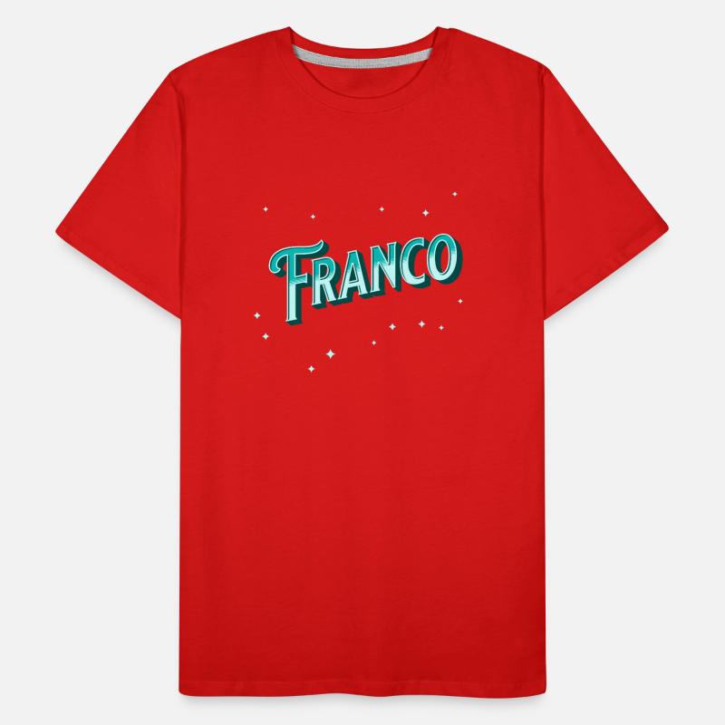 Franco name personalized Men's Premium Organic T-Shirt