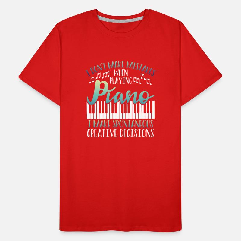 I make creative decisions Men's Premium Organic T-Shirt