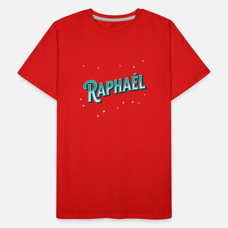 Raphael name personalized Men's Premium Organic T-Shirt