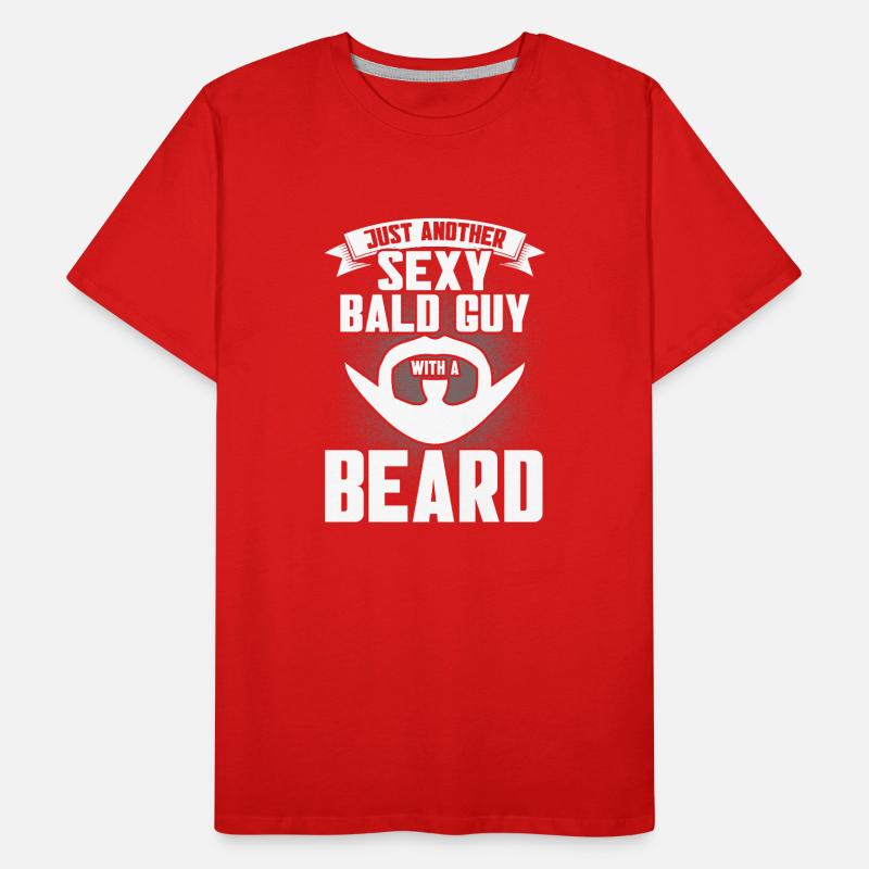 Beards Saying Funny Beard Gift Beard Men's Premium Organic T-Shirt