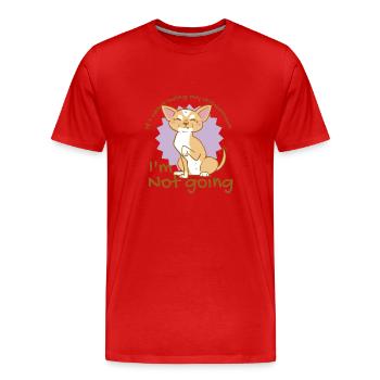 Chihuahua Hunde Chihuahuabesitzer Hundehalter - Männer Premium Bio T-Shirt - Rot - Vorne - Damien (186cm)