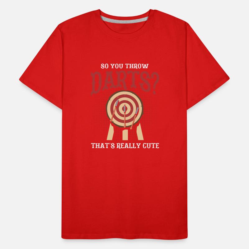 Axe Thrower Axe Throw Axe Gift Men's Premium Organic T-Shirt