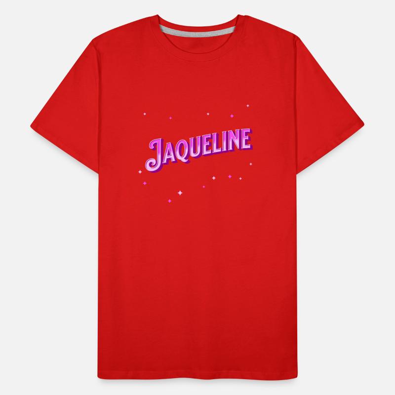 Jaqueline name personalized Men's Premium Organic T-Shirt