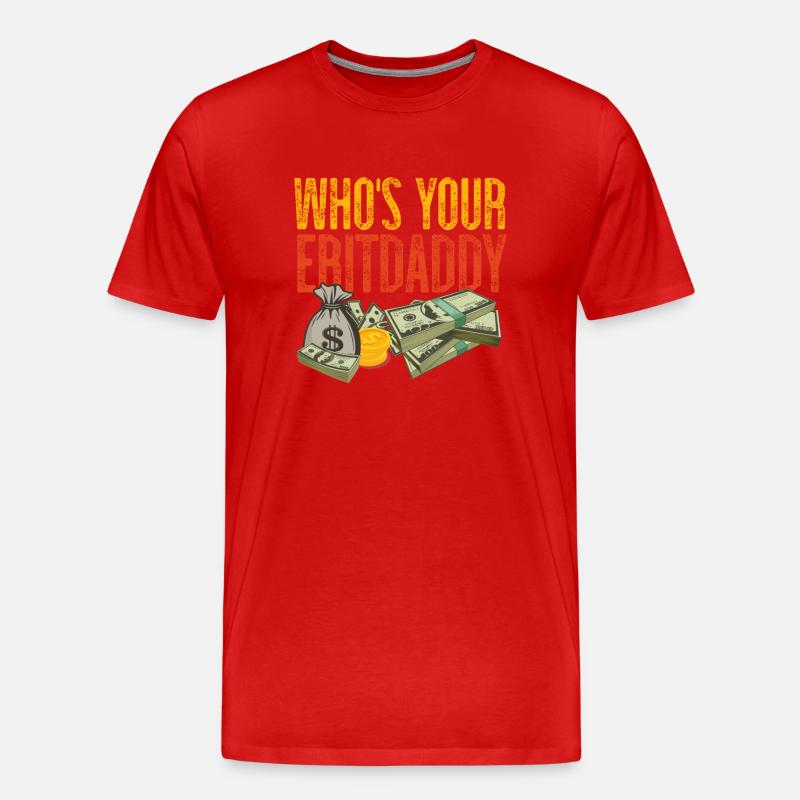 Comptable Comptable Comptable - T-shirt bio Premium Homme - rouge