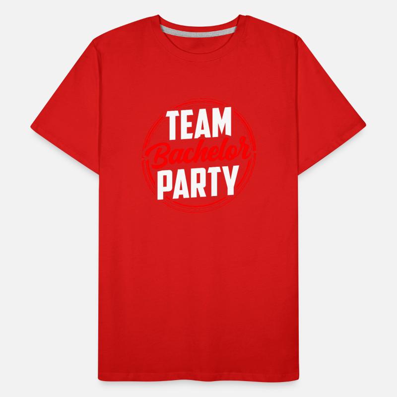 Équipe Bachelor Party Bride Bachelor T-shirt bio Premium Homme