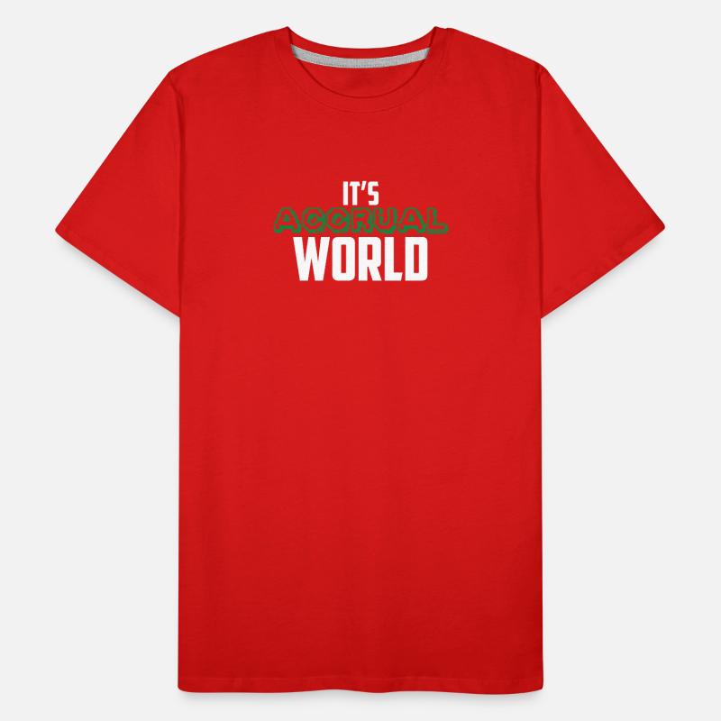 It’s Comptabilité d’exercice Comptabilité drôle CPA Comptable T-shirt bio Premium Homme