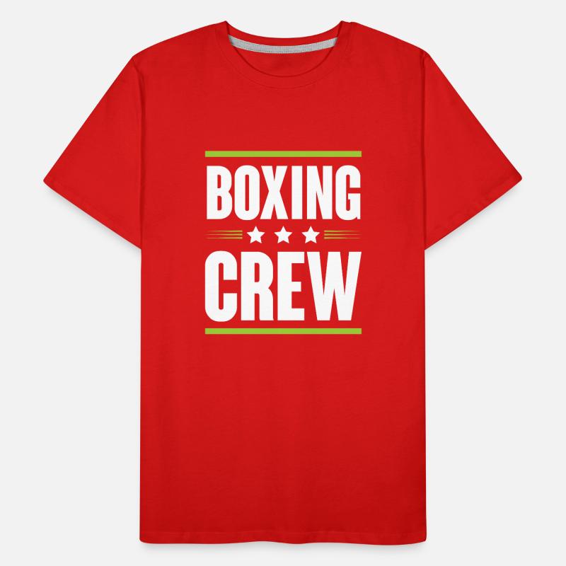 Équipe de boxe T-shirt bio Premium Homme
