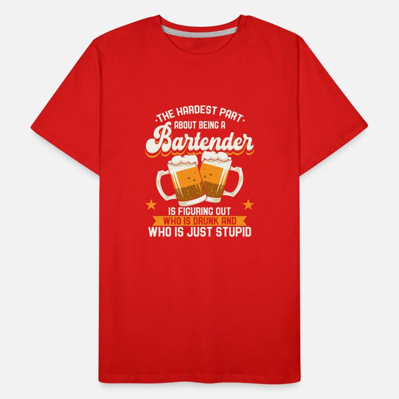 Bartender Barending Men's Premium Organic T-Shirt