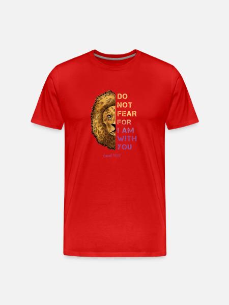 Relevant quote Leo - Men's Premium Organic T-Shirt - red