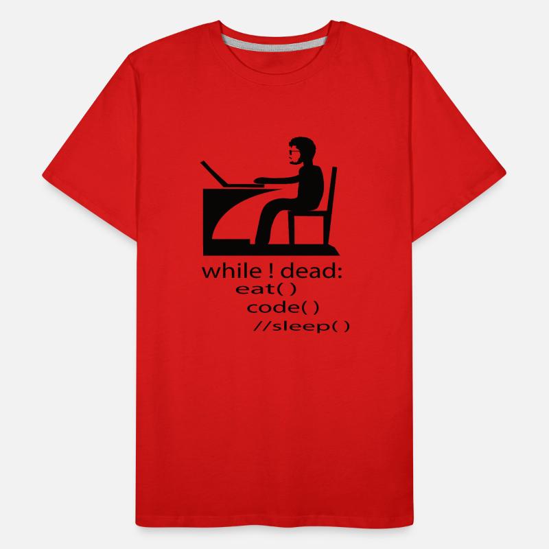 Softwareentwickler Programmierer Geschenk Männer Premium Bio T-Shirt