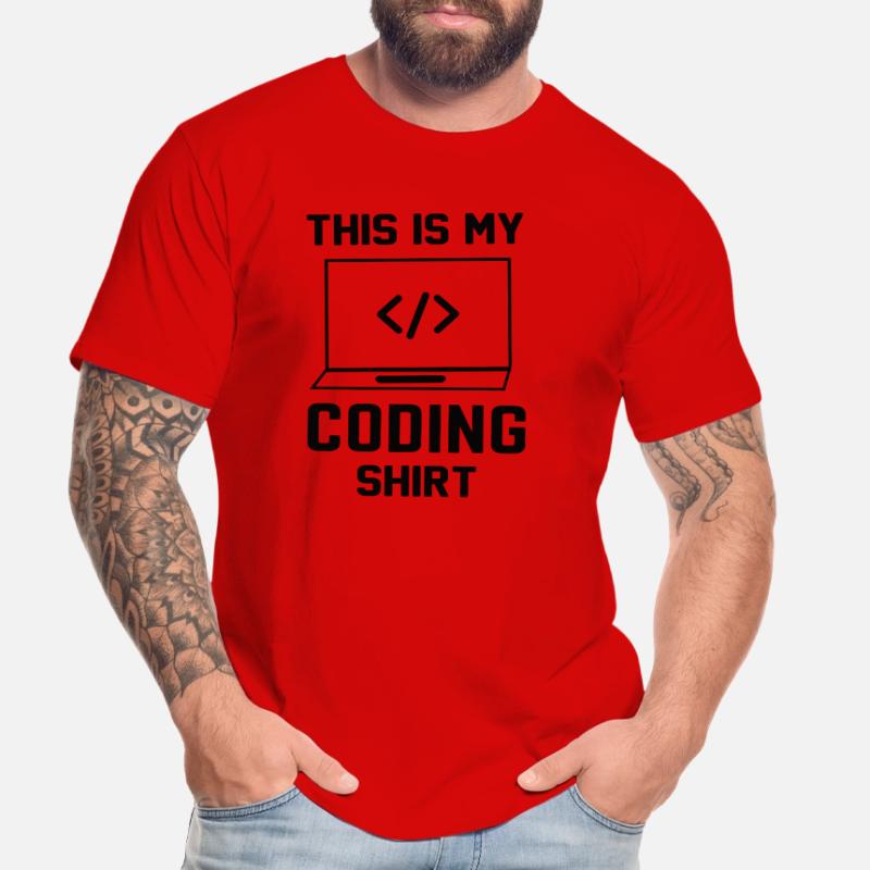 Software Developer Programmer Gift Men's Premium Organic T-Shirt