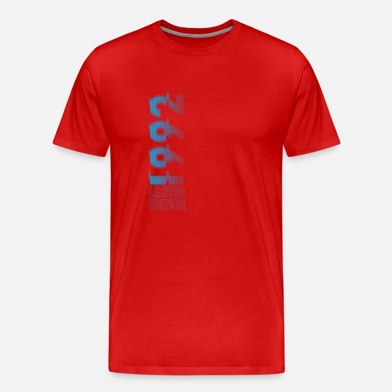 Édition limitée 1992 Graffiti - T-shirt bio Premium Homme - rouge