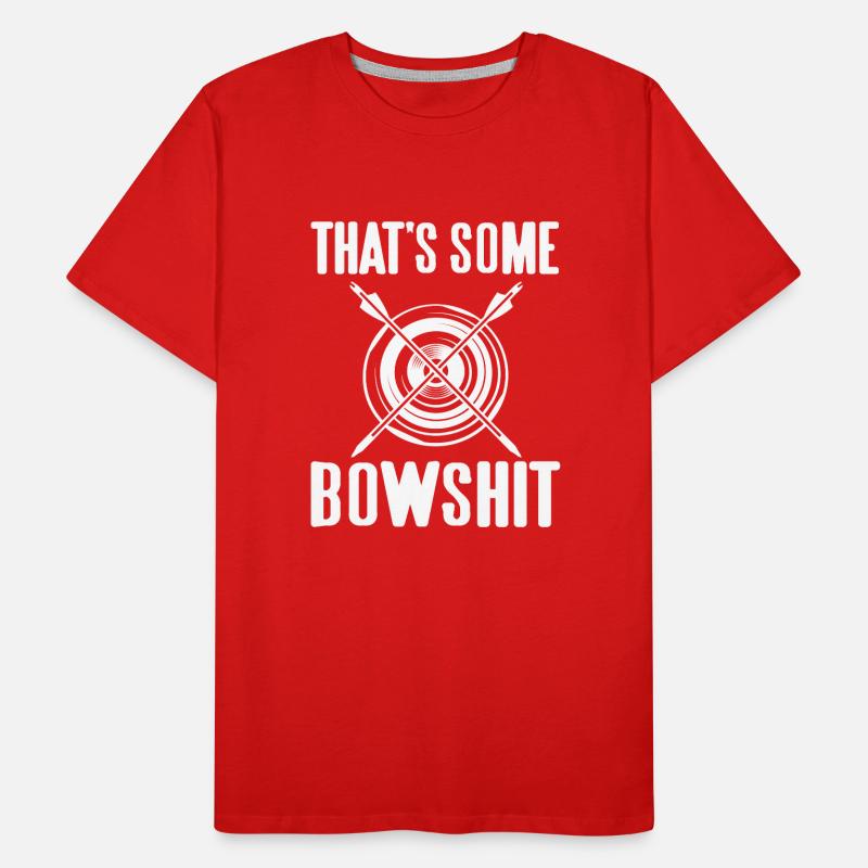 Archery - Thats some Bowshit Men's Premium Organic T-Shirt