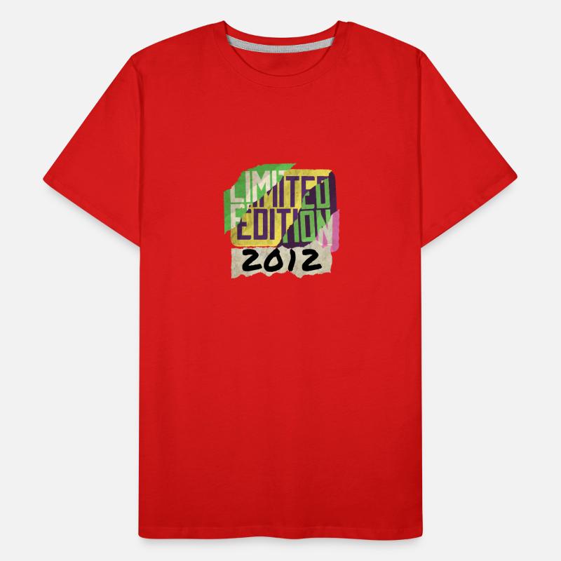 Limited Edition 2012 Graffiti Männer Premium Bio T-Shirt