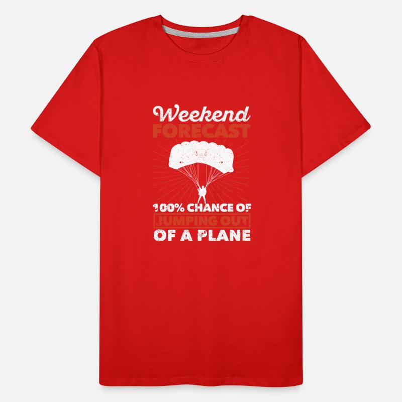 Prédiction du week-end 100% de chance d'un T-shirt bio Premium Homme