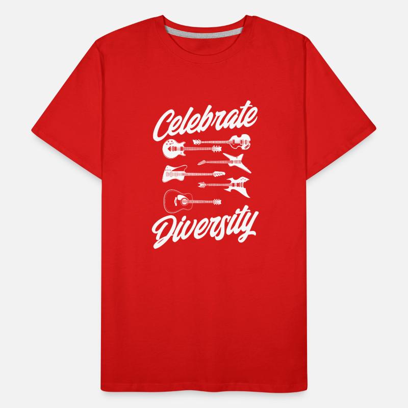 Celebrate Diversity Men's Premium Organic T-Shirt