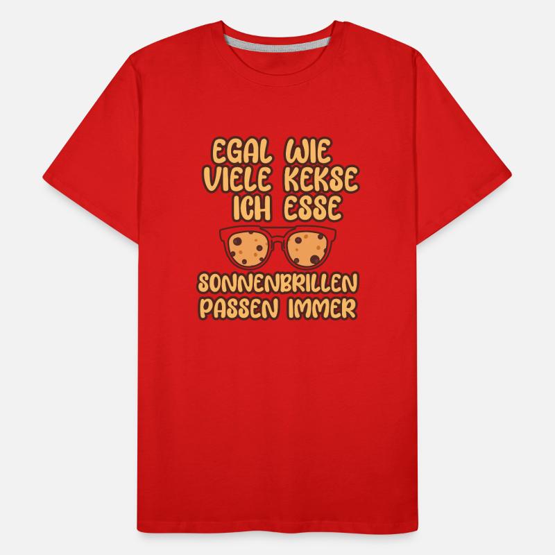 Biscuits au chocolat Noël T-shirt bio Premium Homme
