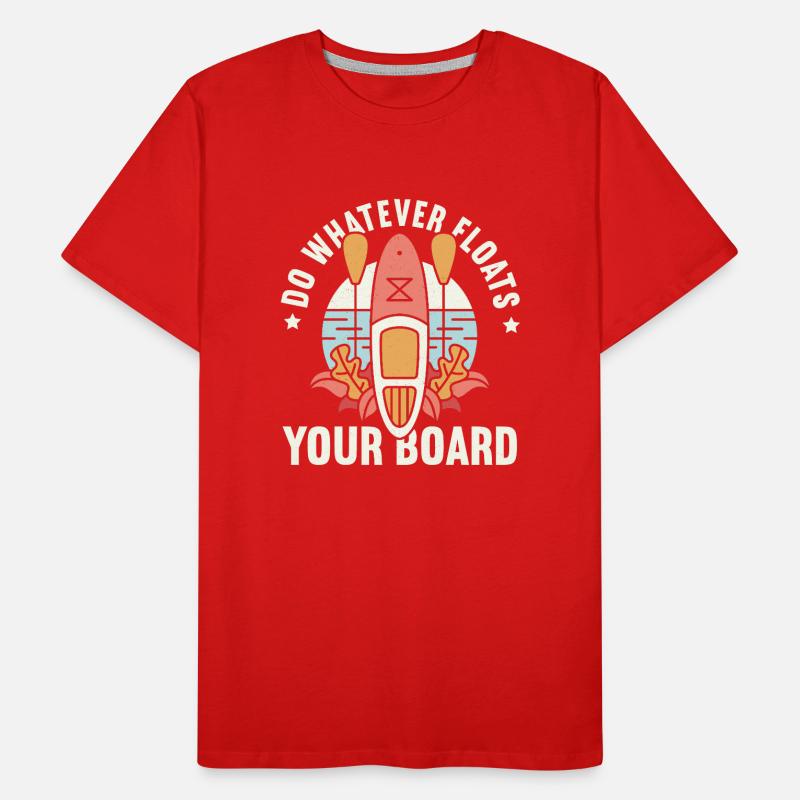 SUP Paddle Board Paddleboard T-shirt bio Premium Homme