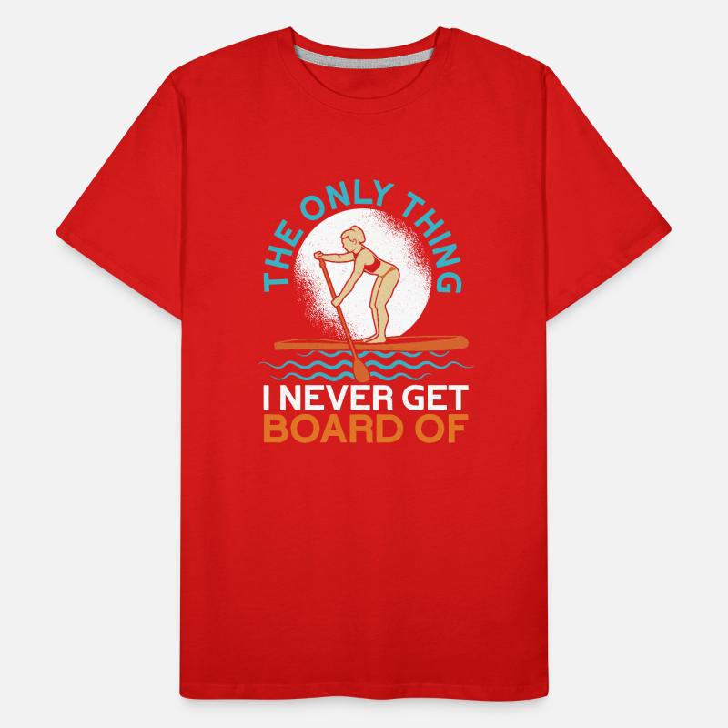 SUP Paddle Board Paddleboarding Männer Premium Bio T-Shirt