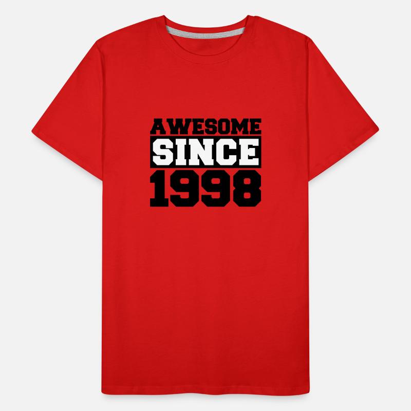 Awesome since 1998 Männer Premium Bio T-Shirt