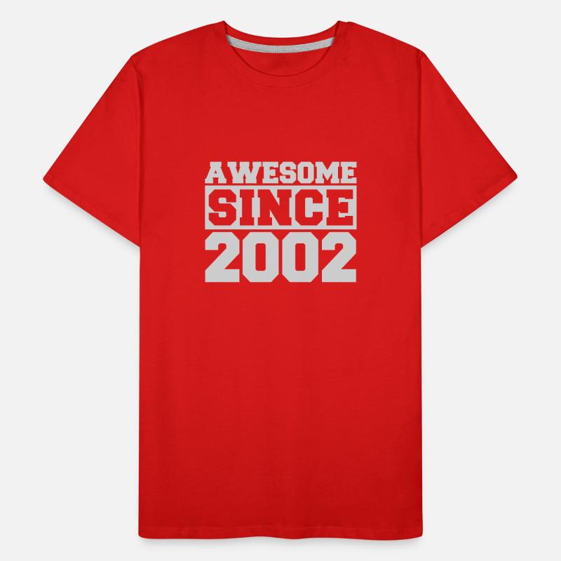 Awesome since 2002 Männer Premium Bio T-Shirt