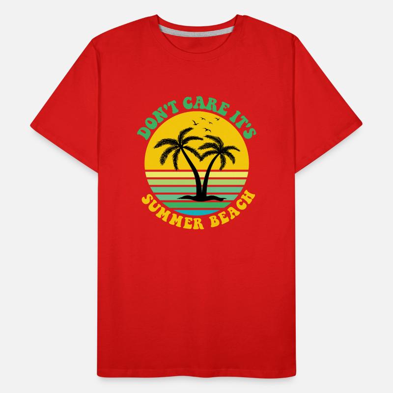 Peu importe sa plage d’été T-shirt bio Premium Homme