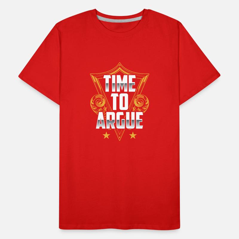 Il est temps de plaider l’argument de l’avocat T-shirt bio Premium Homme