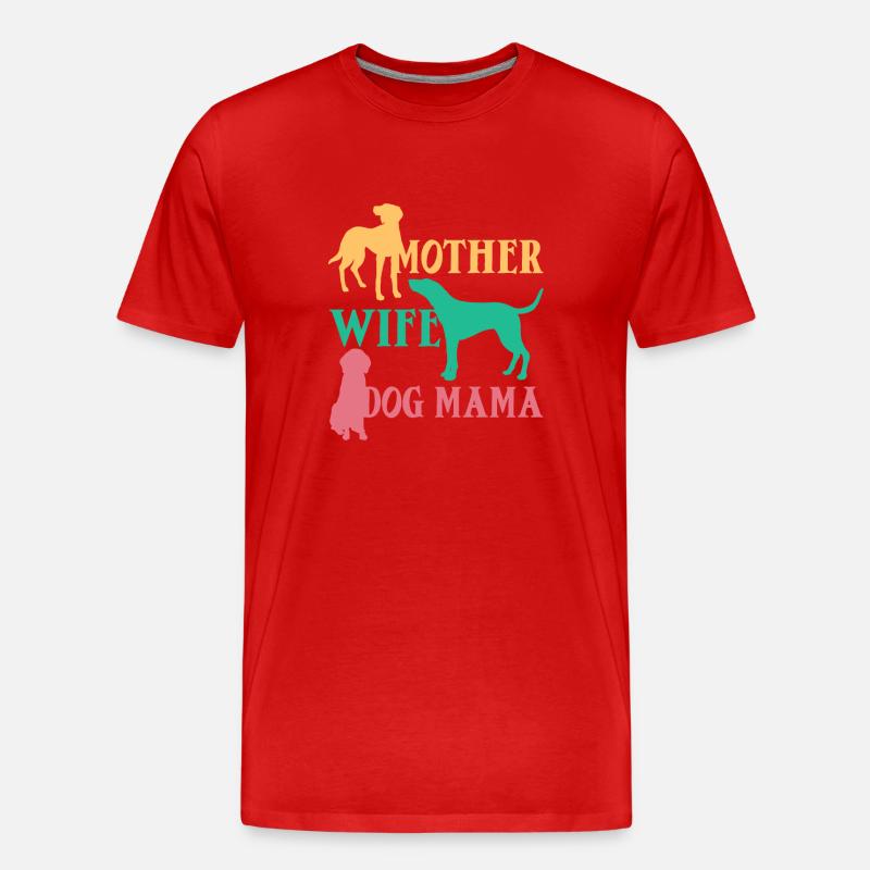 Treeing Walker Coonhound - Männer Premium Bio T-Shirt - Rot