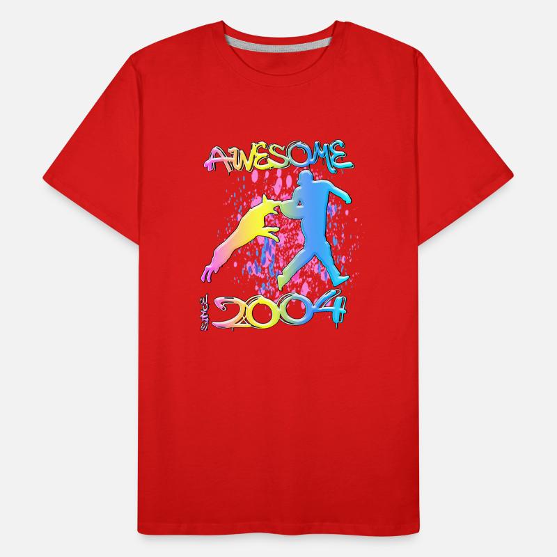 Awesome since 2004. Agility, Hundetraining Männer Premium Bio T-Shirt