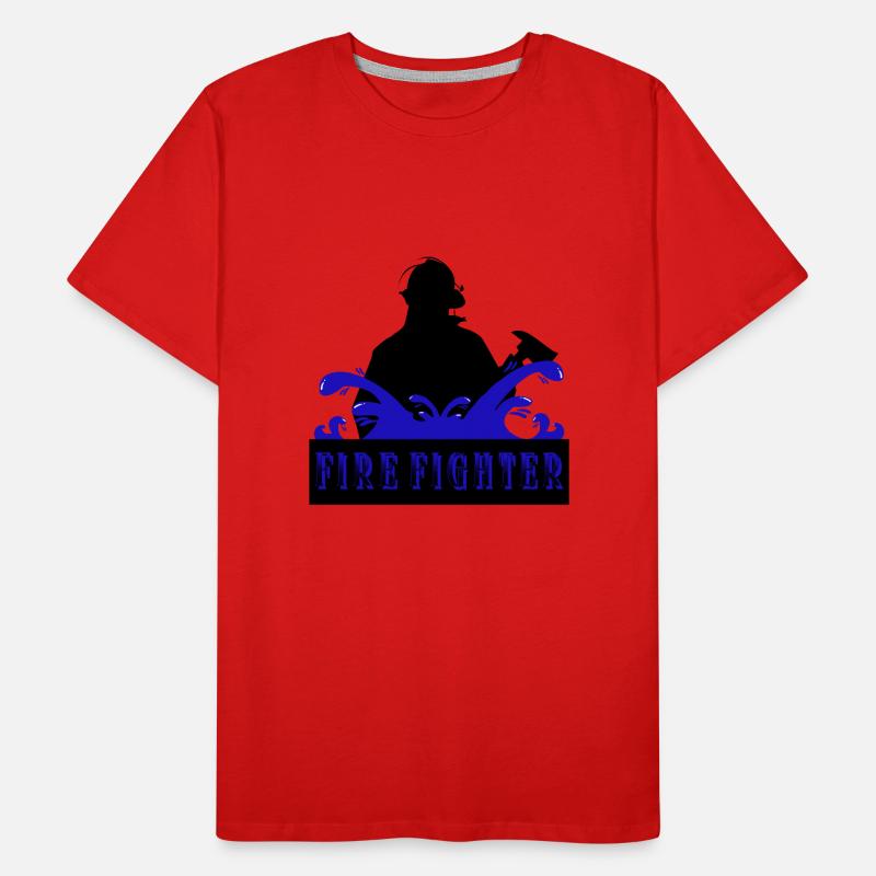 Pompier T-shirt bio Premium Homme
