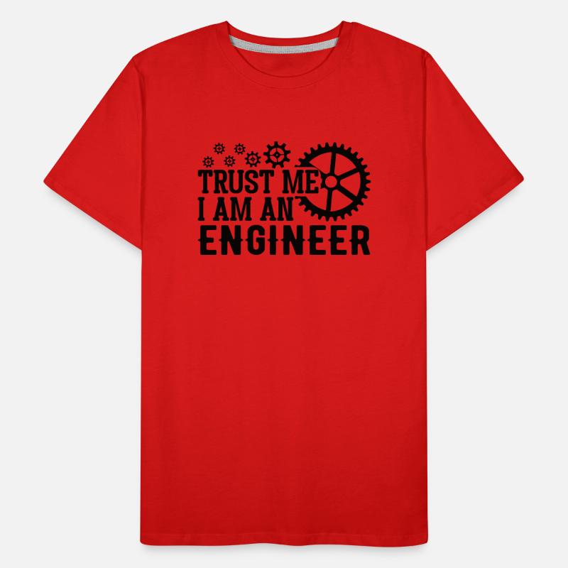 Mechanical Engineer Mechanical Engineer Profession Men's Premium Organic T-Shirt