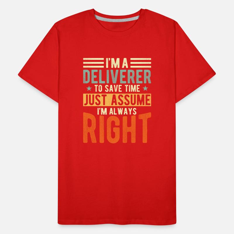 Postman Men's Premium Organic T-Shirt