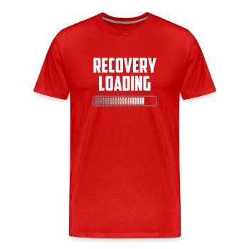 Erholung Laden Erholen Überlebender Patient - Männer Premium Bio T-Shirt - Rot - Vorne - Damien (186cm)