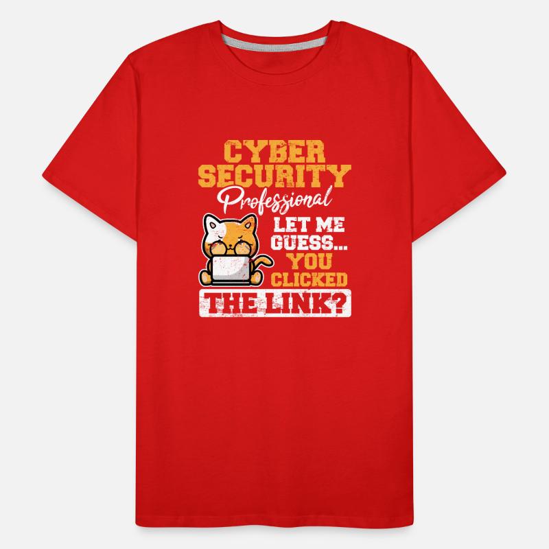 Sécurité informatique Cybersécurité Information Techn T-shirt bio Premium Homme