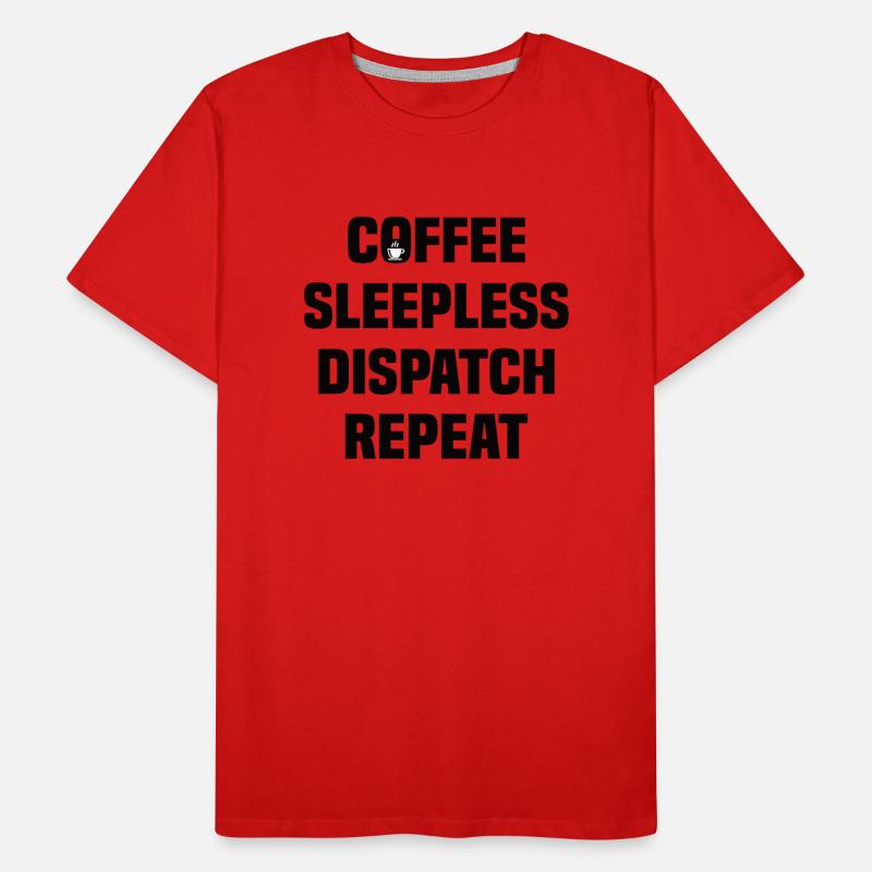 Bester Disponent Spruch Kaffee Beruf Logistik Männer Premium Bio T-Shirt