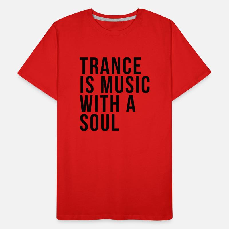 Techno Rave Mode Trance Music Men's Premium Organic T-Shirt