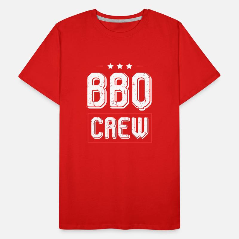 Équipe de barbecue T-shirt bio Premium Homme