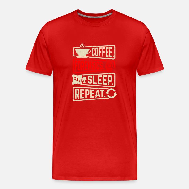 Spurensicherung - Kripo Polizei Kriminaltechnik - Männer Premium Bio T-Shirt - Rot
