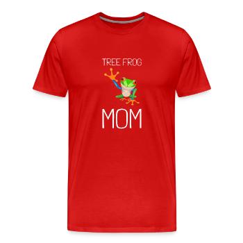 Agalychnis Callidryas Red Eyed Tree Frog - Männer Premium Bio T-Shirt - Rot - Vorne - Damien (186cm)