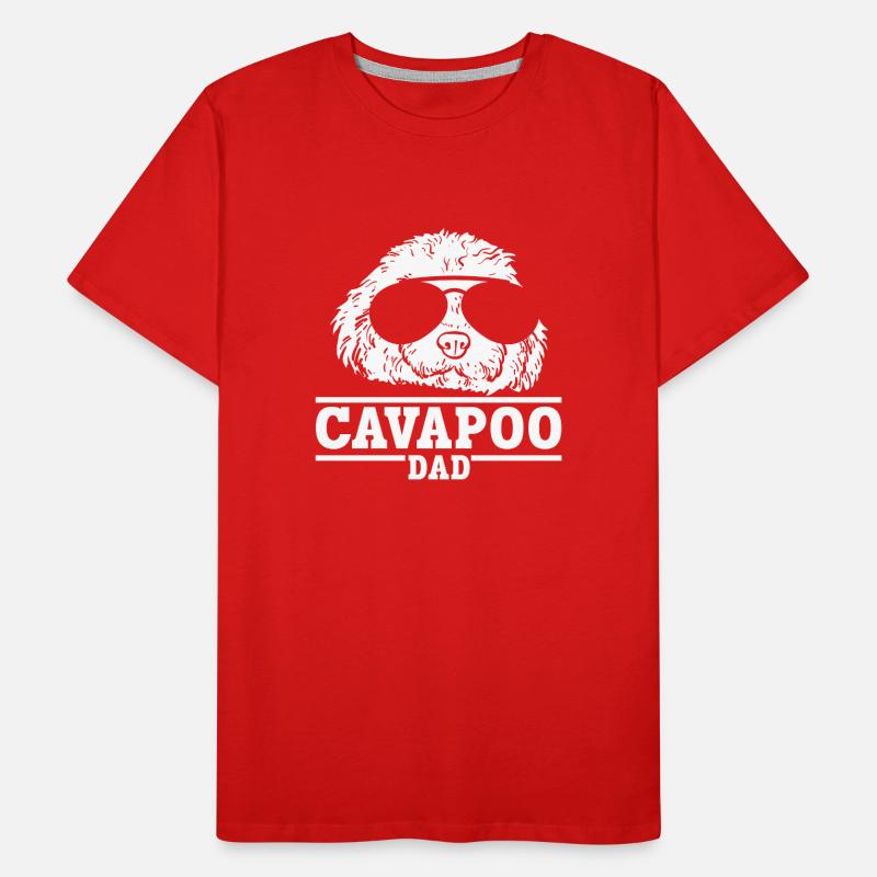 Cavapoo Cavoodle Capoodle Chien T-shirt bio Premium Homme