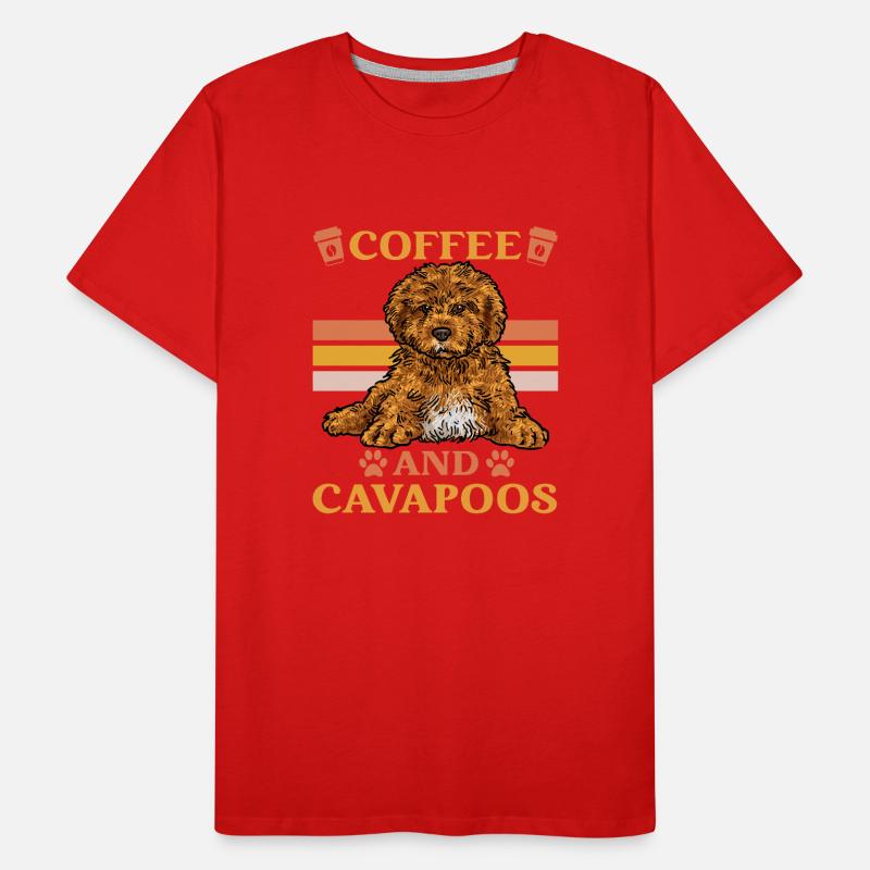 Cavapoo Cavoodle Capoodle Chien T-shirt bio Premium Homme