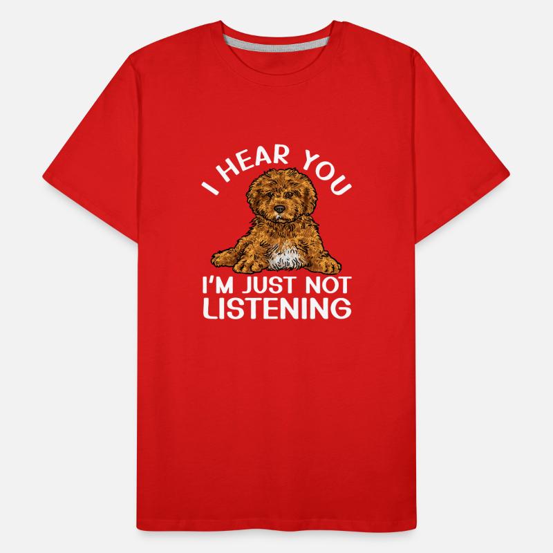 Cavapoo Cavoodle Capoodle Chien T-shirt bio Premium Homme