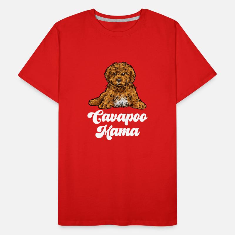 Cavapoo Cavoodle Capoodle Hund Männer Premium Bio T-Shirt