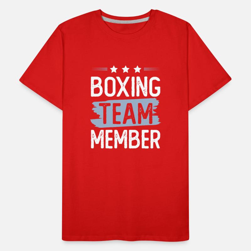 Équipe de boxe T-shirt bio Premium Homme