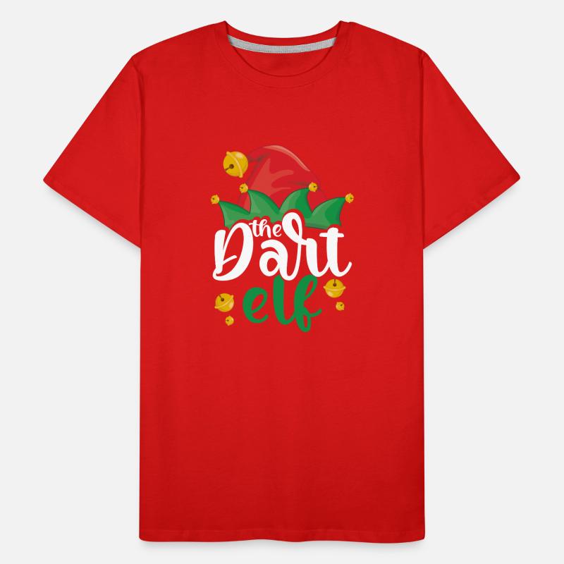 Der Dart Elf Männer Premium Bio T-Shirt